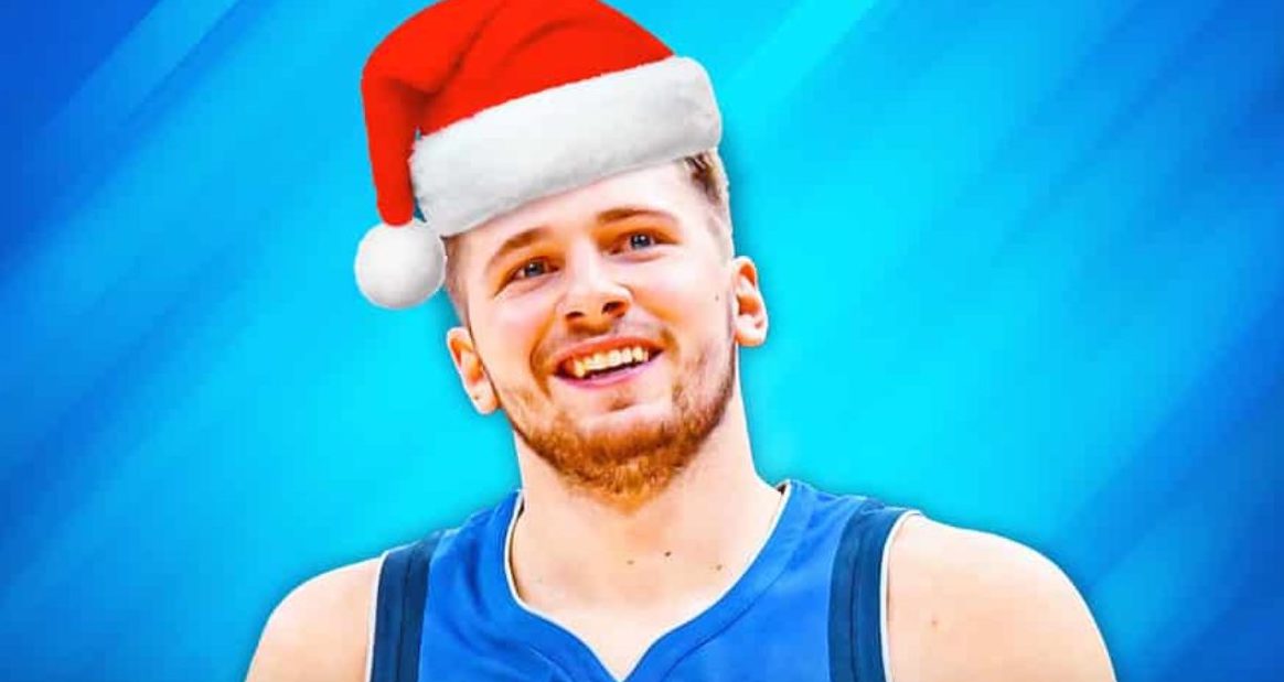 WATCH-NBA STAR LUKA DONCIC's CHRISTMAS DAY COSTUME AND THE CLASSIC CAR 