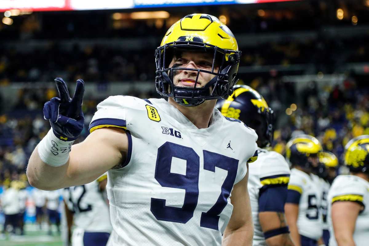 Michigan DE Aidan Hutchinson Says "Nothing Is Going To Stop Me" vs