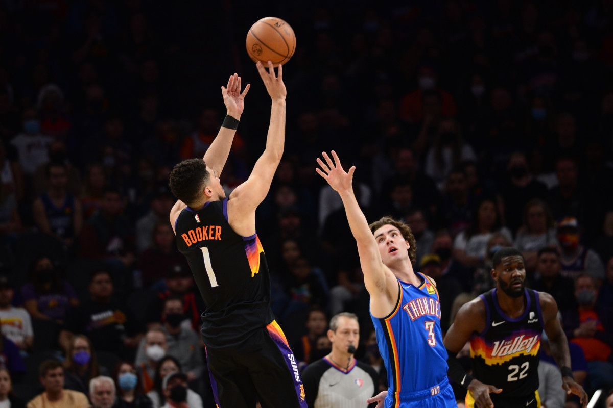 OKC Thunder, Phoenix Suns, Devin Booker