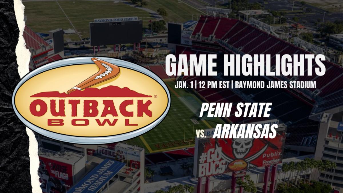 Outback Bowl Game Recap Live Highlights From Penn State vs. Arkansas