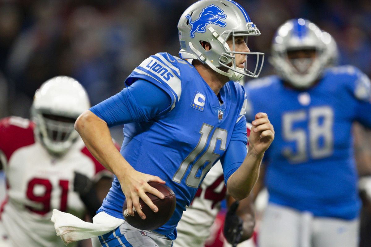 Detroit Lions quarterback Jared Goff