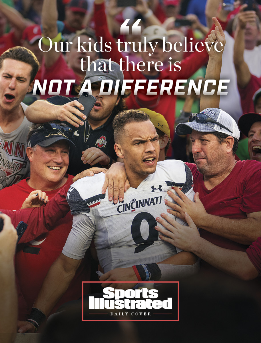 Daily Cover: Desmond Ridder surrounded by Cincinnati fans