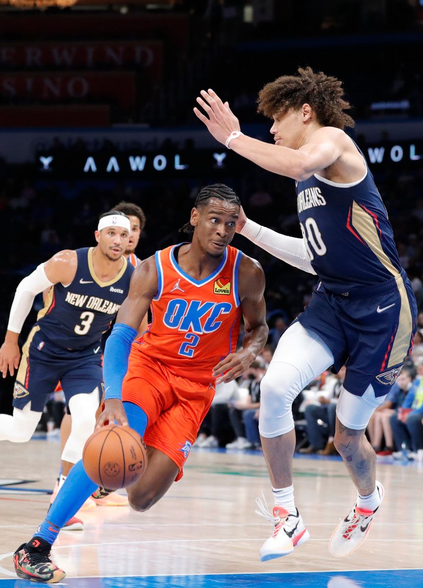 Jaxson Hayes, New Orleans Pelicans, OKC Thunder