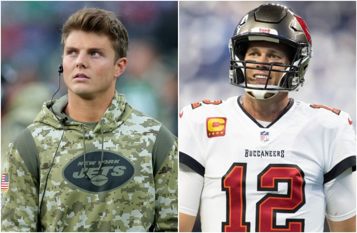 New York Jets QB Zach Wilson has historic connection with Tampa Bay Buccaneers QB Tom Brady
