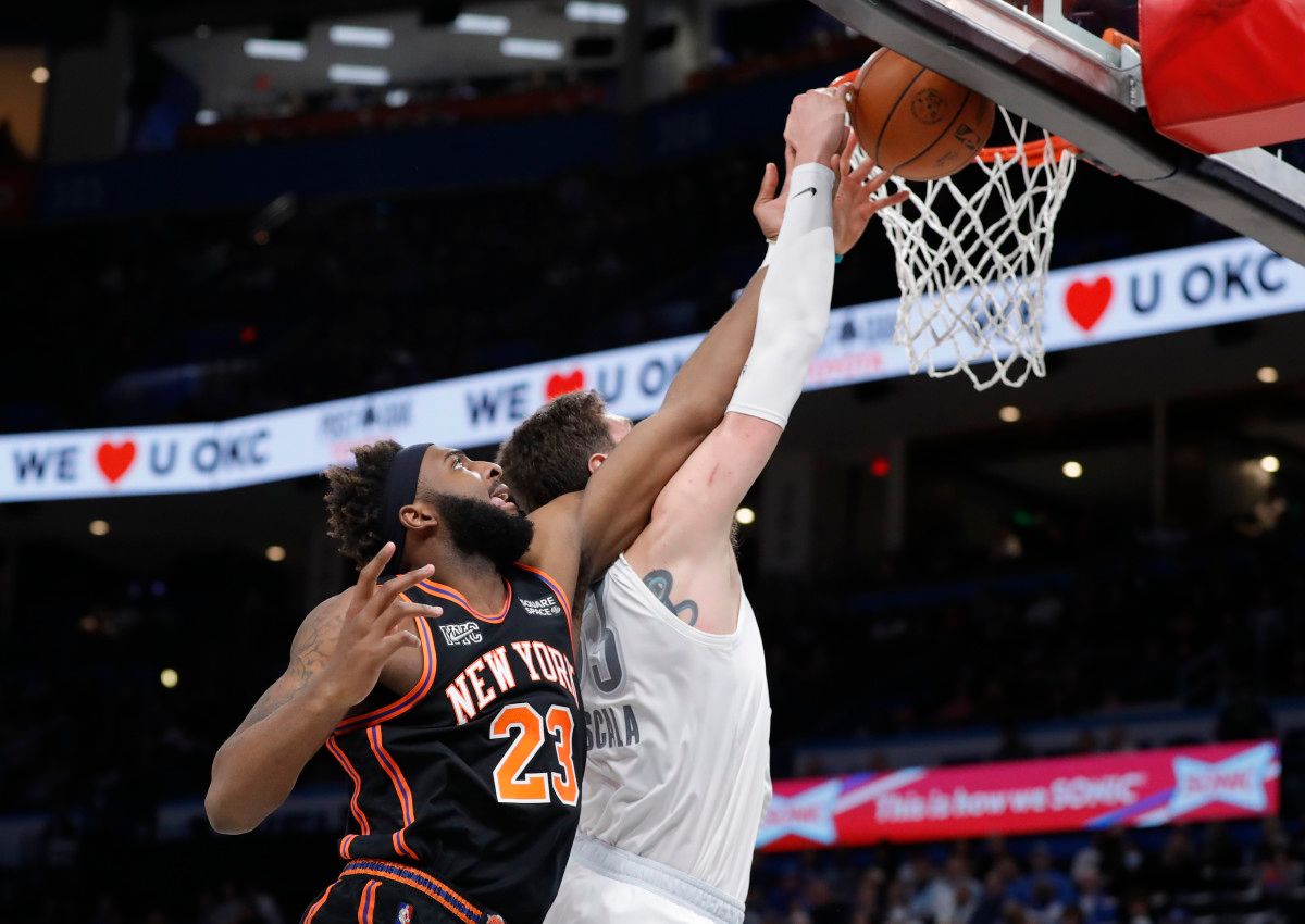 OKC Thunder, New York Knicks, Mitchell Robinson