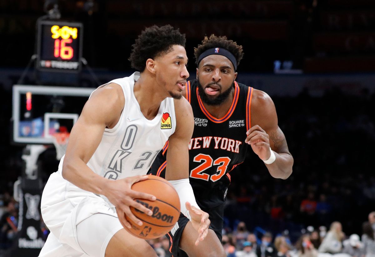 OKC Thunder, New York Knicks, Mitchell Robinson, Aaron Wiggins