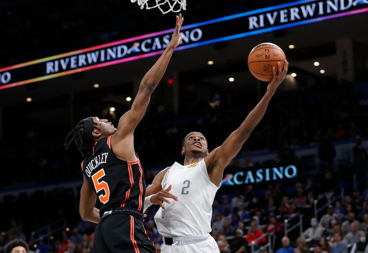 OKC Thunder, New York Knicks, Shai Gilgeous-Alexander