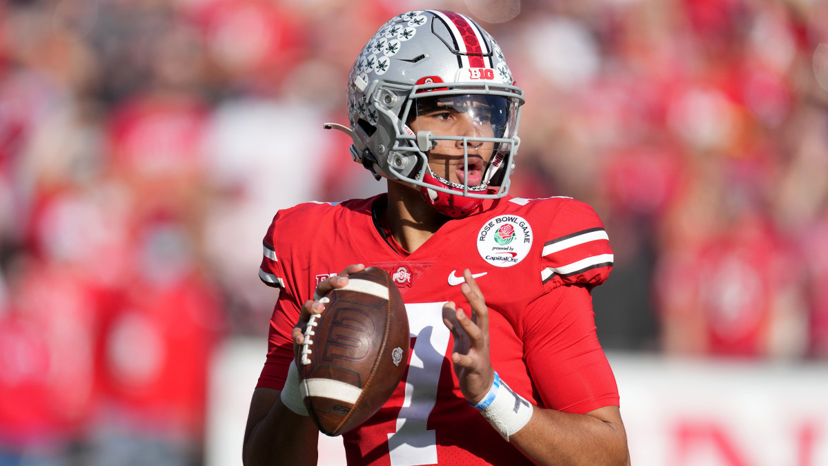 BREAKING Ohio State Buckeyes QB C.J. Stroud Drafted No. 2 Overall By