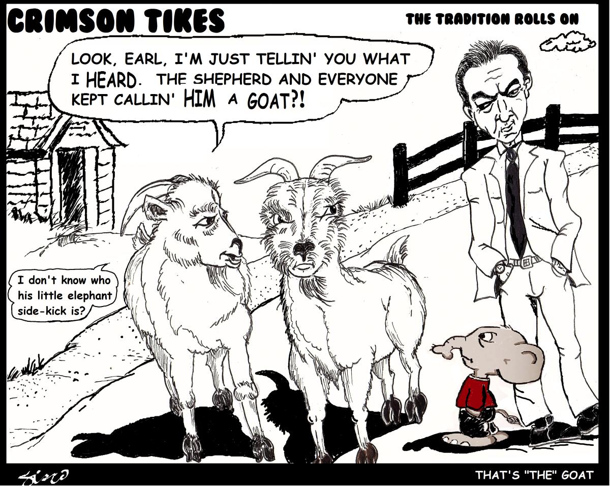 Crimson Tikes: The Goat
