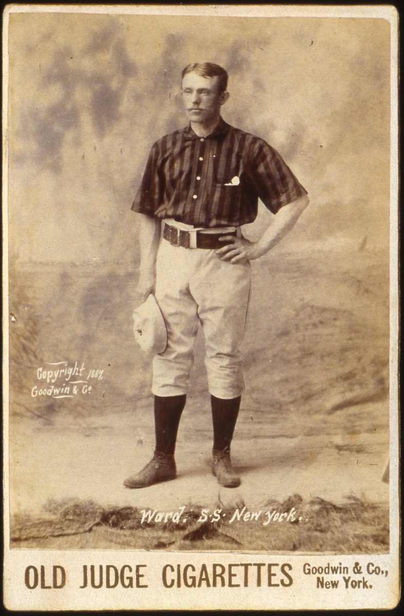 Hall of Fame shortstop John Montgomery Ward was the leader of the Brotherhood of Professional Base Ball Players and the movement to form the Players’ League in the late 19th century.