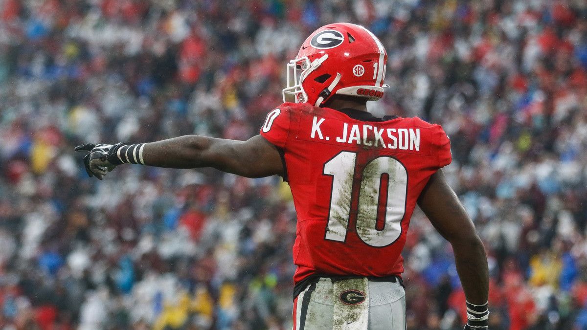 Georgia wide receiver Kearis Jackson