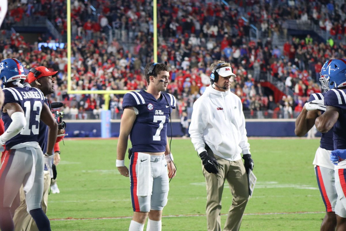 Luke Altmyer and Lane Kiffin