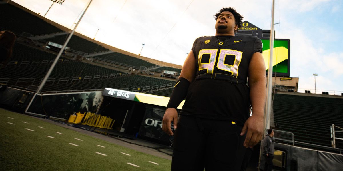 Sam Taimani on his visit to Oregon shortly before committing.