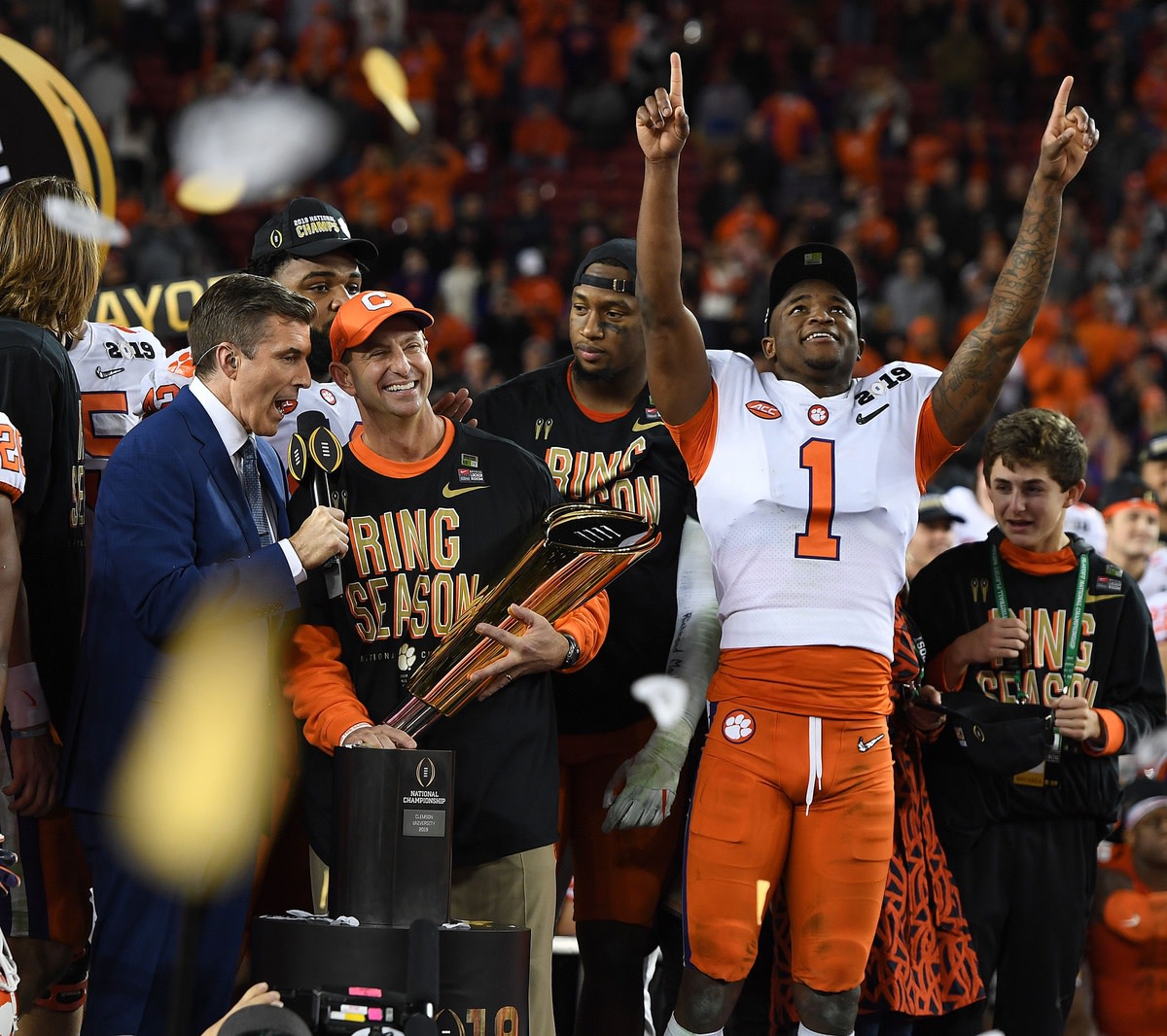 CLEMSON VS ALABAMA CHAMPIONSHIP HISTORY visual data 7