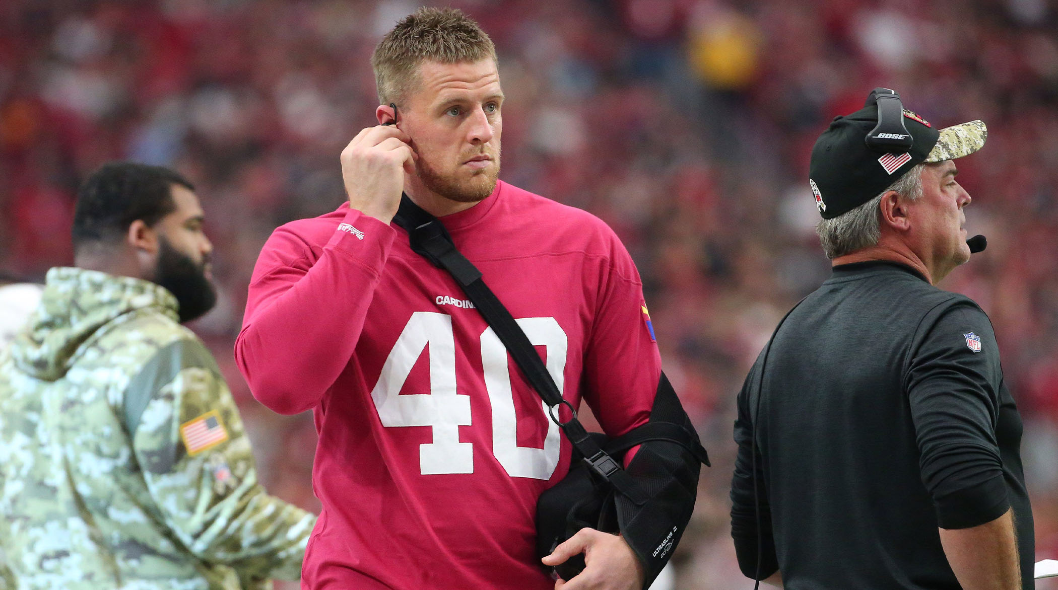 Cardinals announce J.J. Watt's return from injured reserve Sports