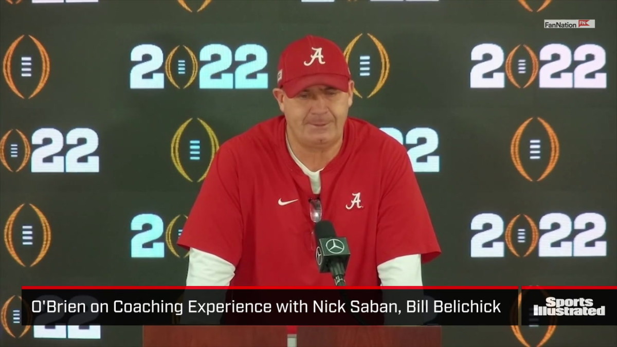 Bill O Brien Describes Coaching Experience with Nick Saban  Bill Belichick