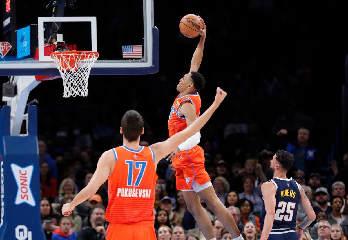 OKC Bench Attempts Comeback in Loss to Nuggets - Vimarsana News
