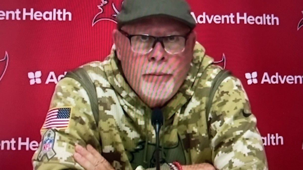 Tampa Bay coach Bruce Arians