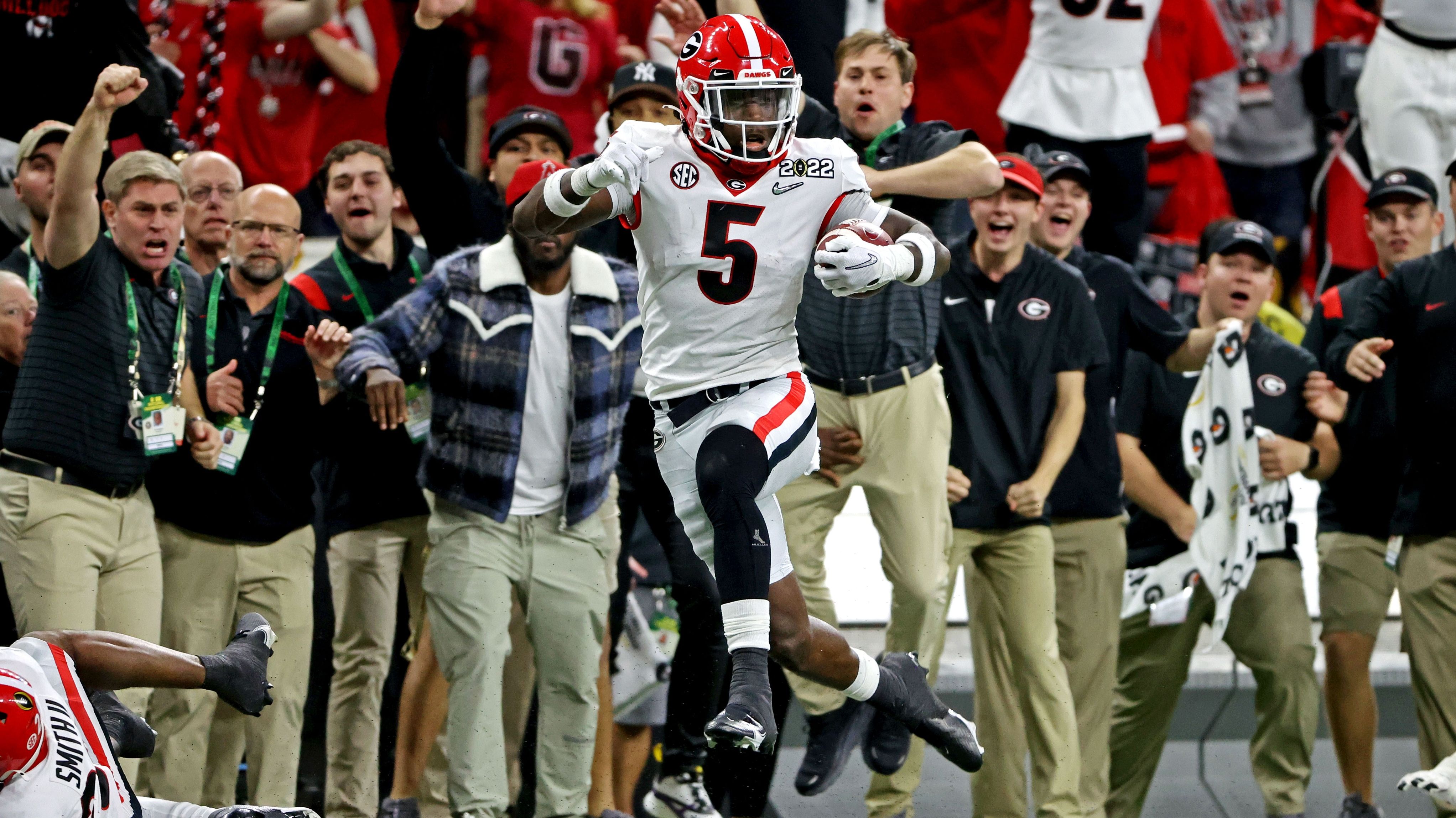 Kirby Smart was screaming two words at Kelee Ringo during game-sealing ...