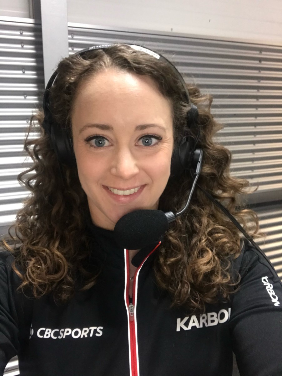 Courtney Joins Curling Broadcast Crew