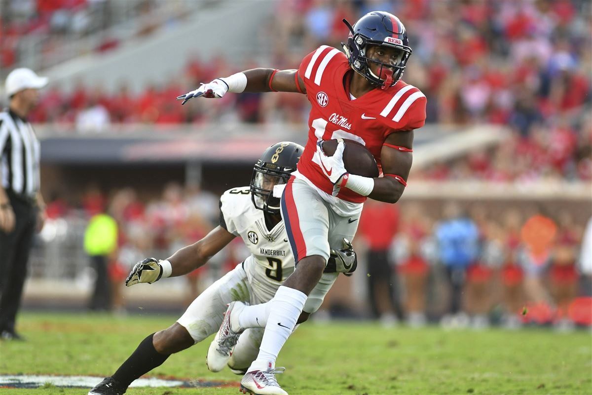 NFL Draft Profile: Braylon Sanders, Wide Receiver, Ole Miss Rebels - Vimarsana News