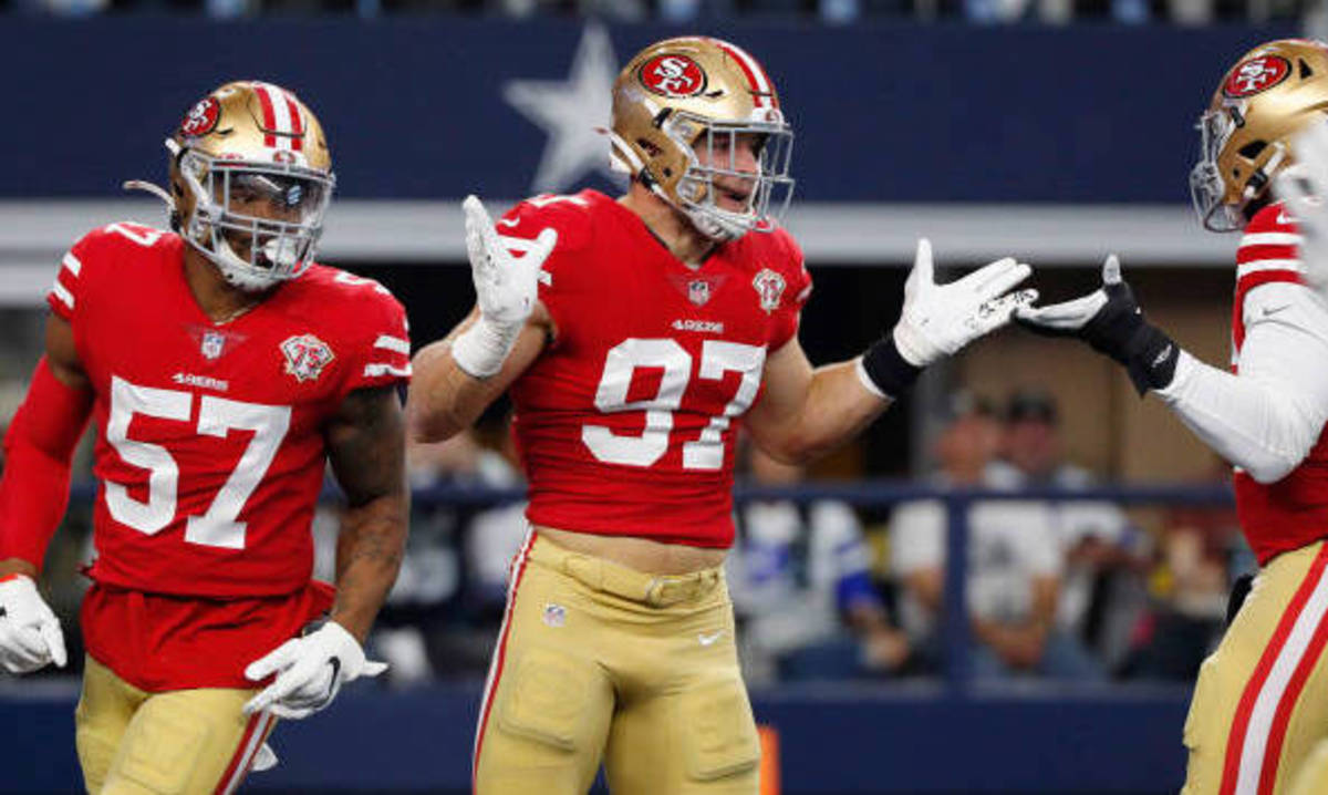 San Francisco 49ers DE Nick Bosa: Concussion - OUT of Dallas Cowboys Playoff  Game - FanNation Dallas Cowboys News, Analysis and More