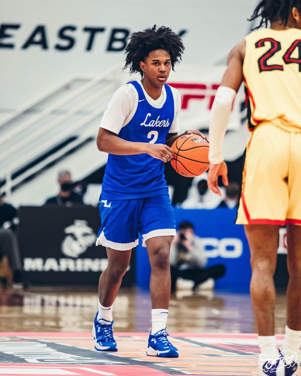 Aden Holloway has had one of the most productive seasons of any guard in the 2023 class.