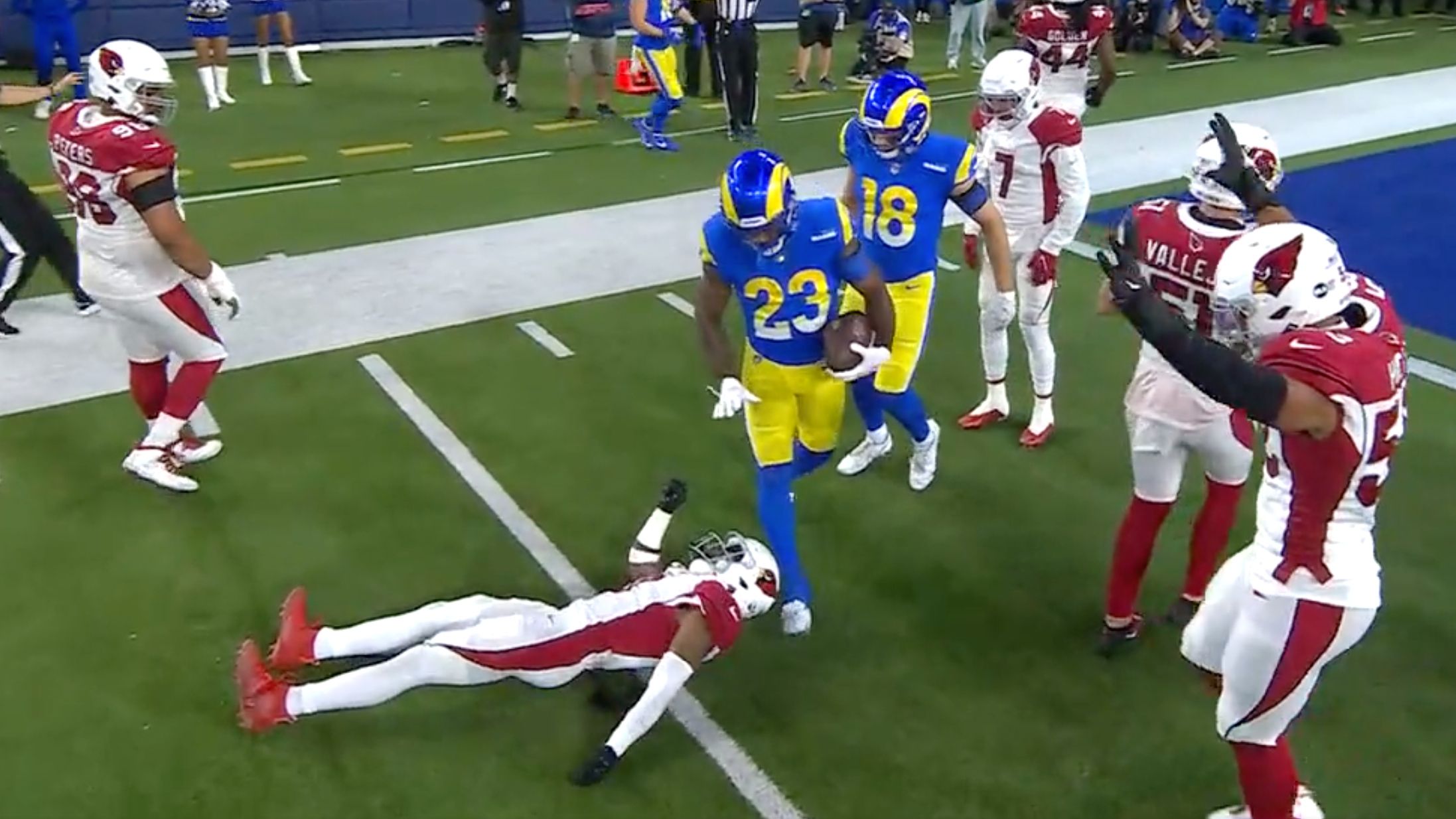 Cam Akers shows concern, remorse for Budda Baker's injury after initial taunt - Vimarsana News