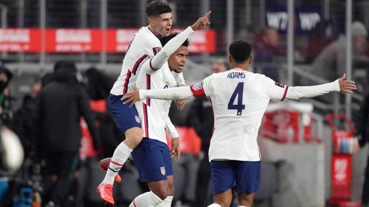 USMNT's Christian Pulisic, Weston McKennie and Tyler Adams