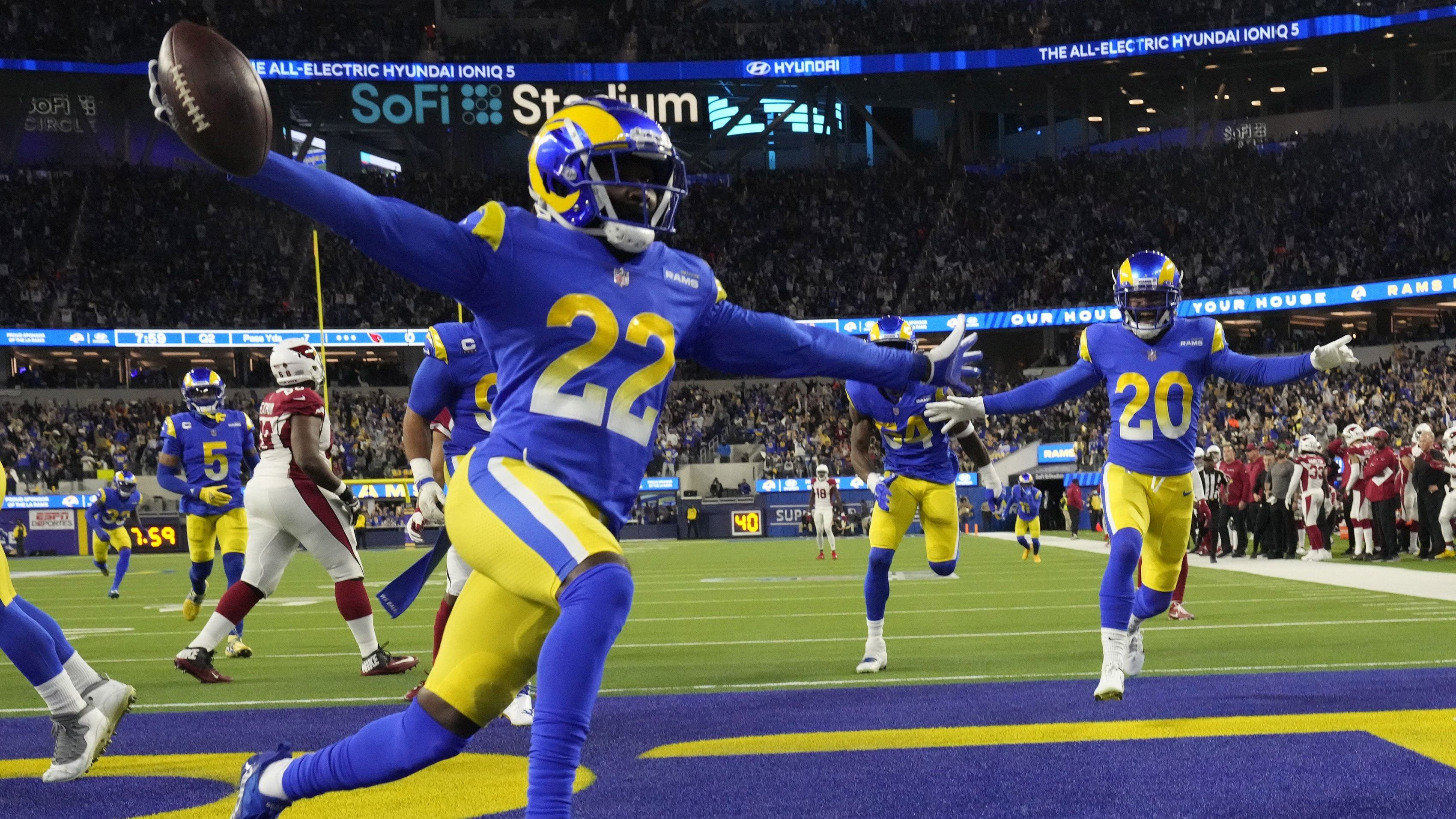Rams roll past mistake-prone Cardinals, advance to divisional round - Vimarsana News