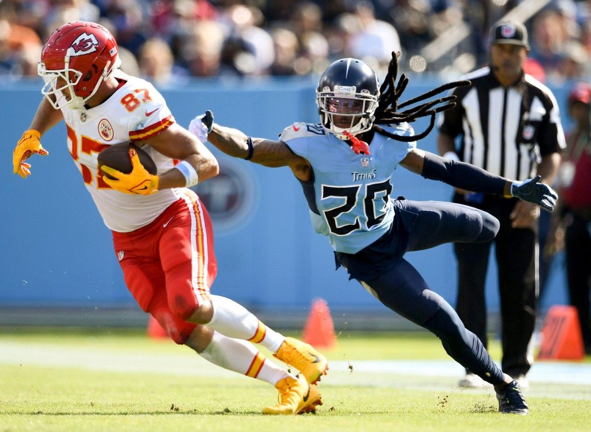 Tennessee Titans cornerback Janoris Jenkins (20)