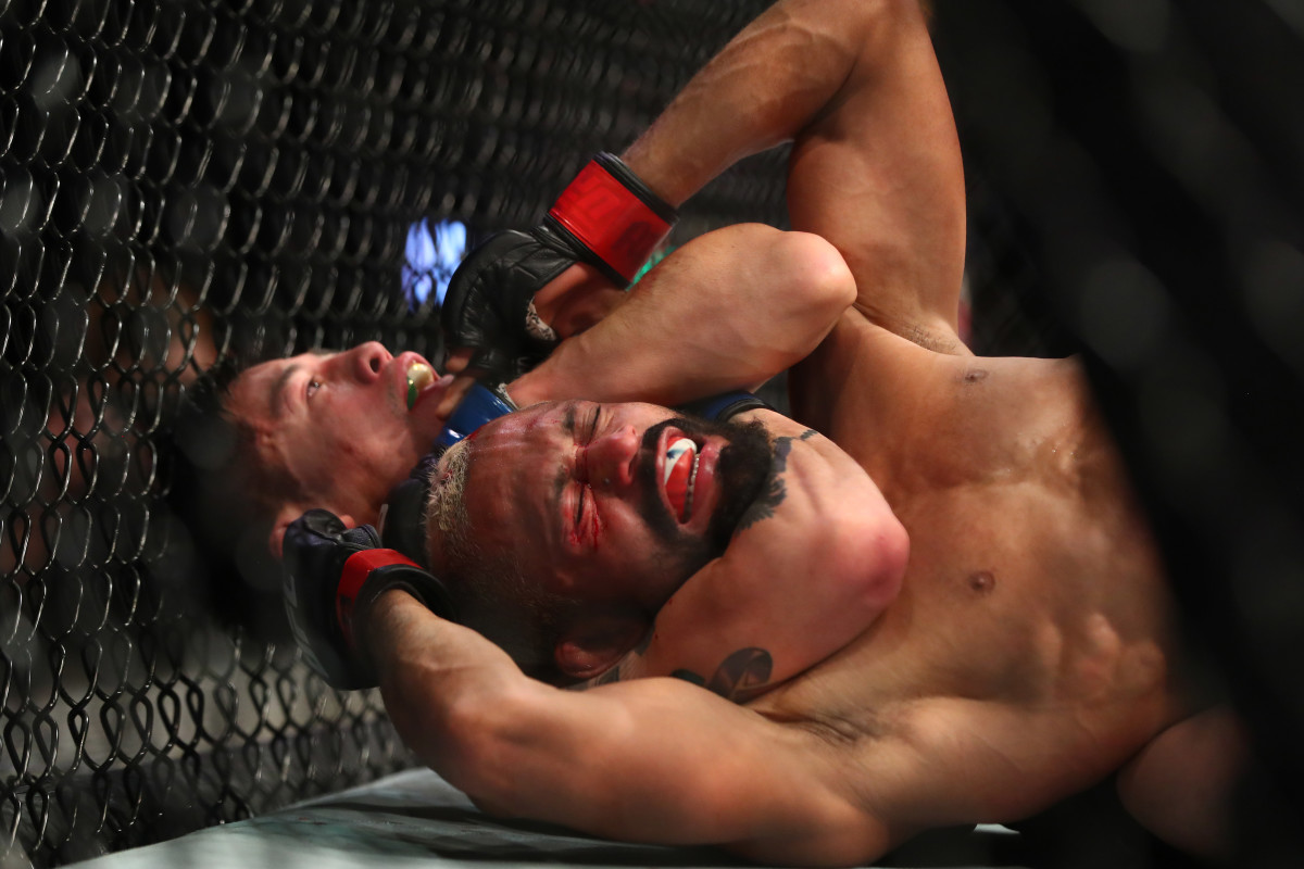 Brandon Moreno defeats Deiveson Figueiredo at UFC 263 to capture the flyweight championship belt. 