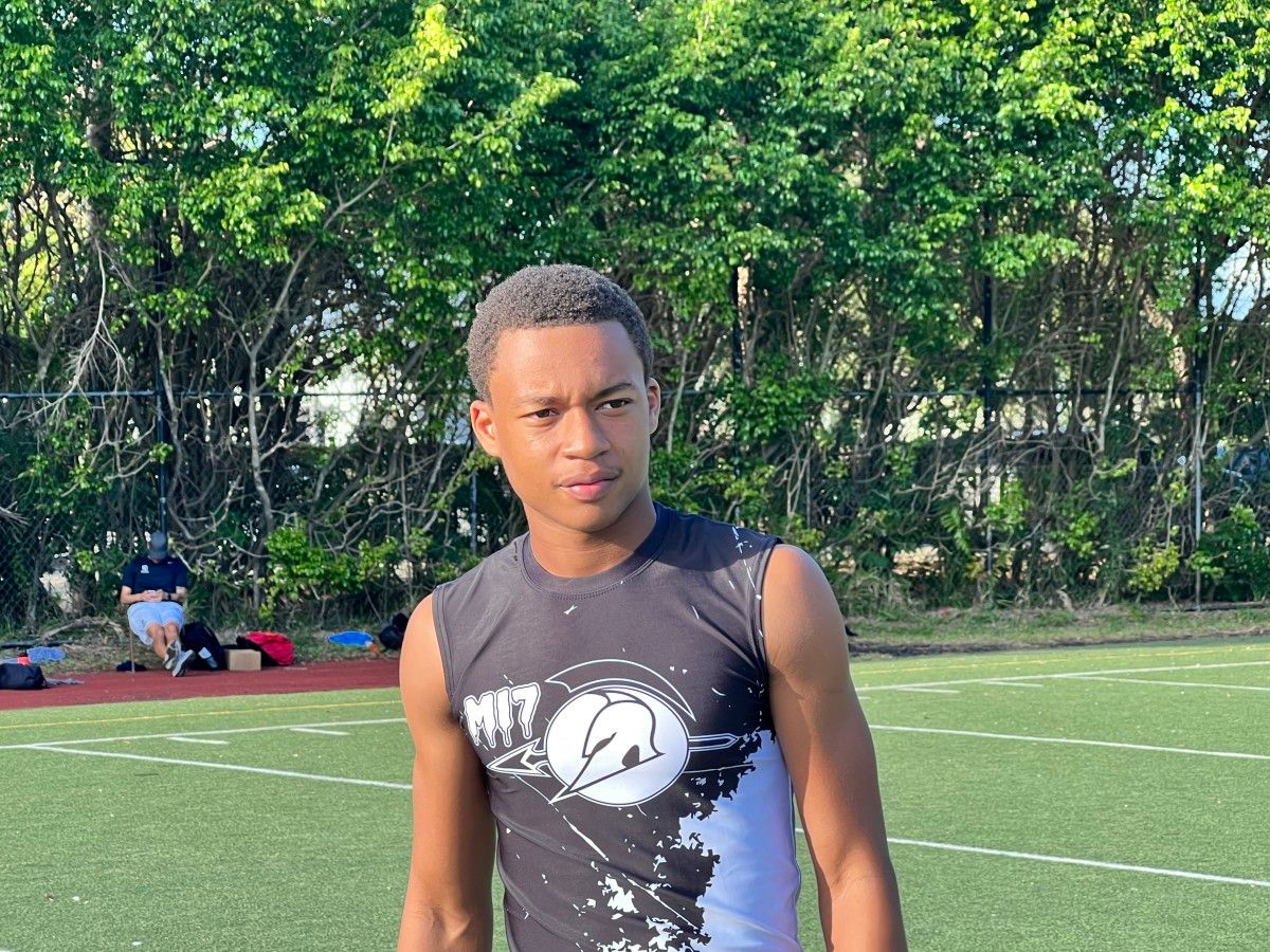 Jalen Brown Wide Receiver Miami (Fla.) Gulliver Prep Immortals 7v7 - 2023
