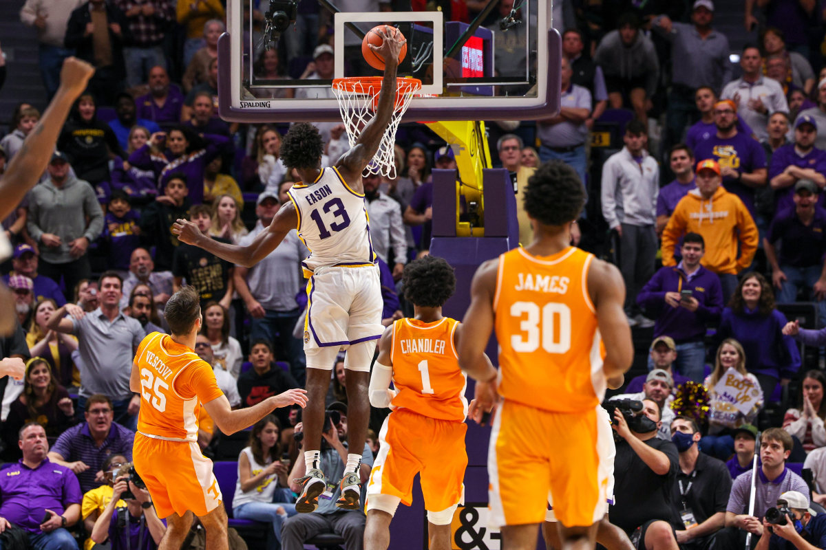LSU Basketball Facing Defensively Elite Tennessee For Second Time in
