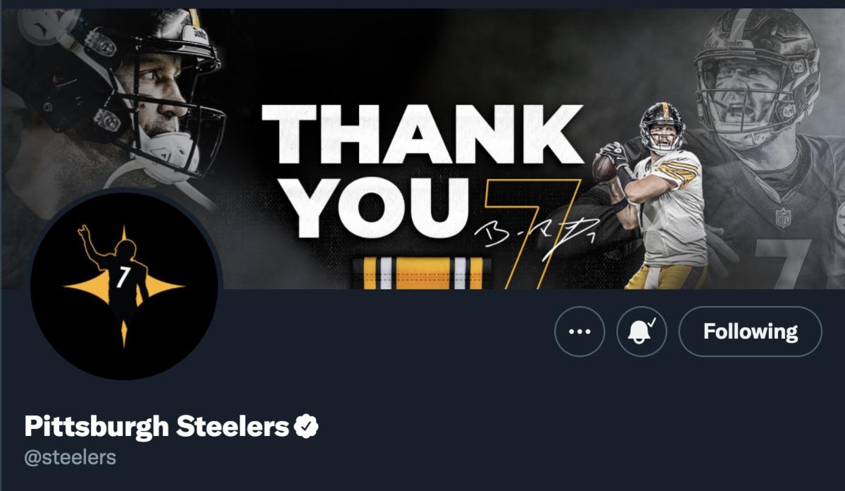 Steelers Twitter Page.