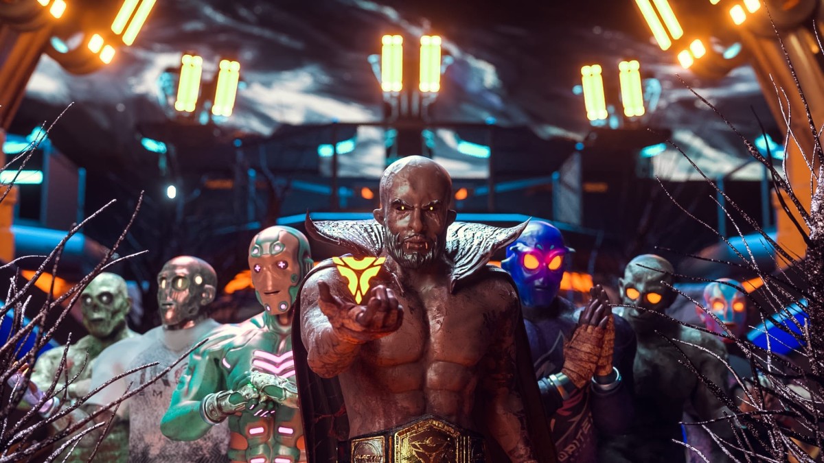 Collection of Galactic Fight League characters