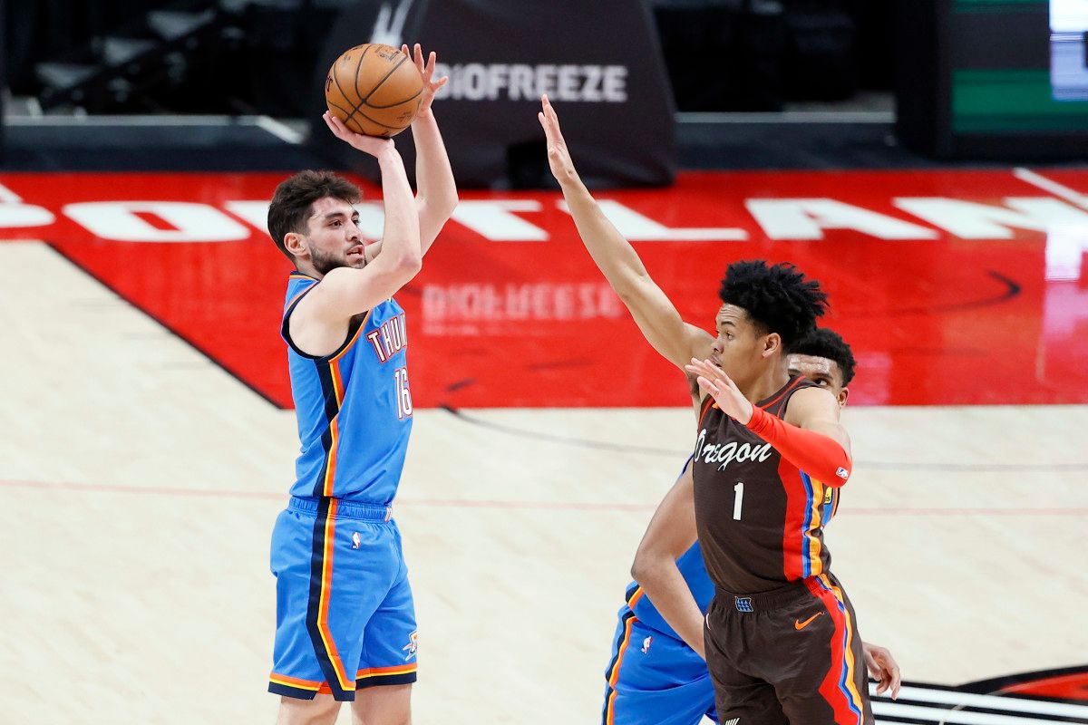 OKC Thunder, Portland Trail Blazers, Ty Jerome, Anfernee Simons