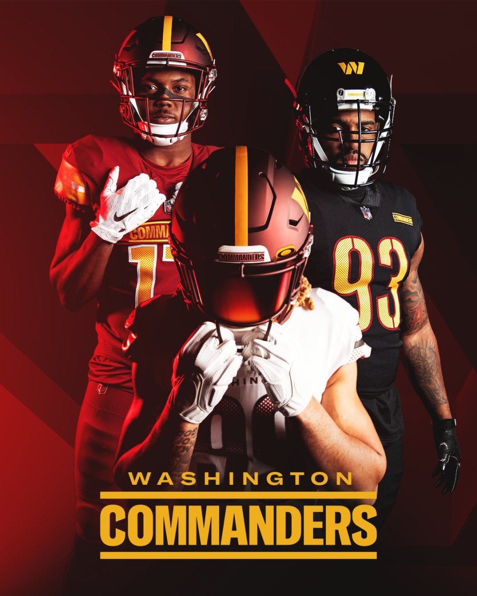 LOOK: Washington Commanders Unveil New Uniforms - Sports Illustrated  Washington Football News, Analysis and More