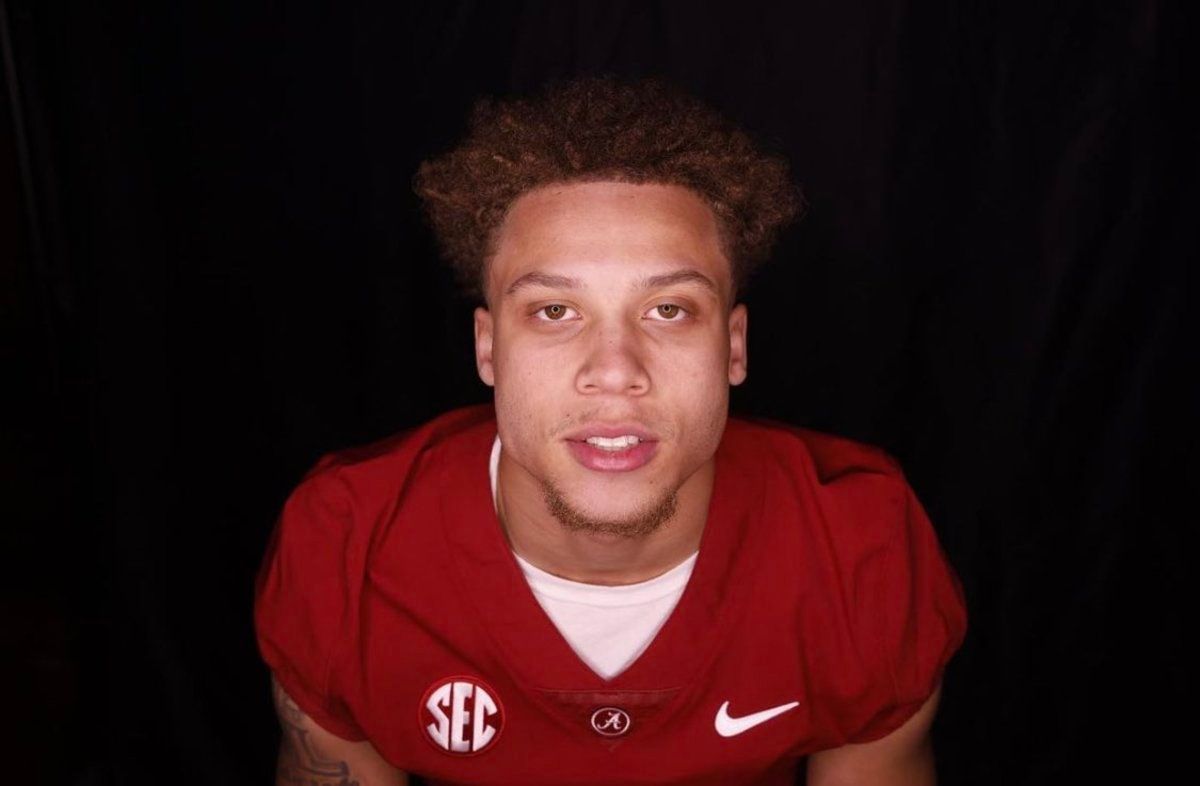 Alabama wide receiver Jermaine Burton.