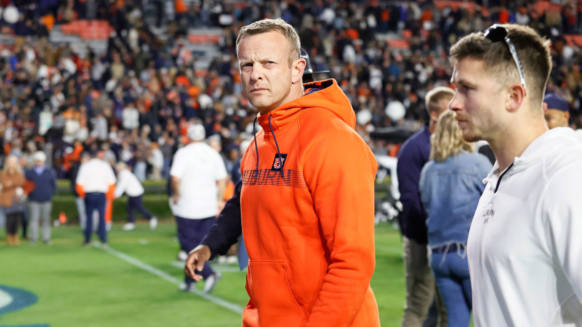 Auburn coach Bryan Harsin