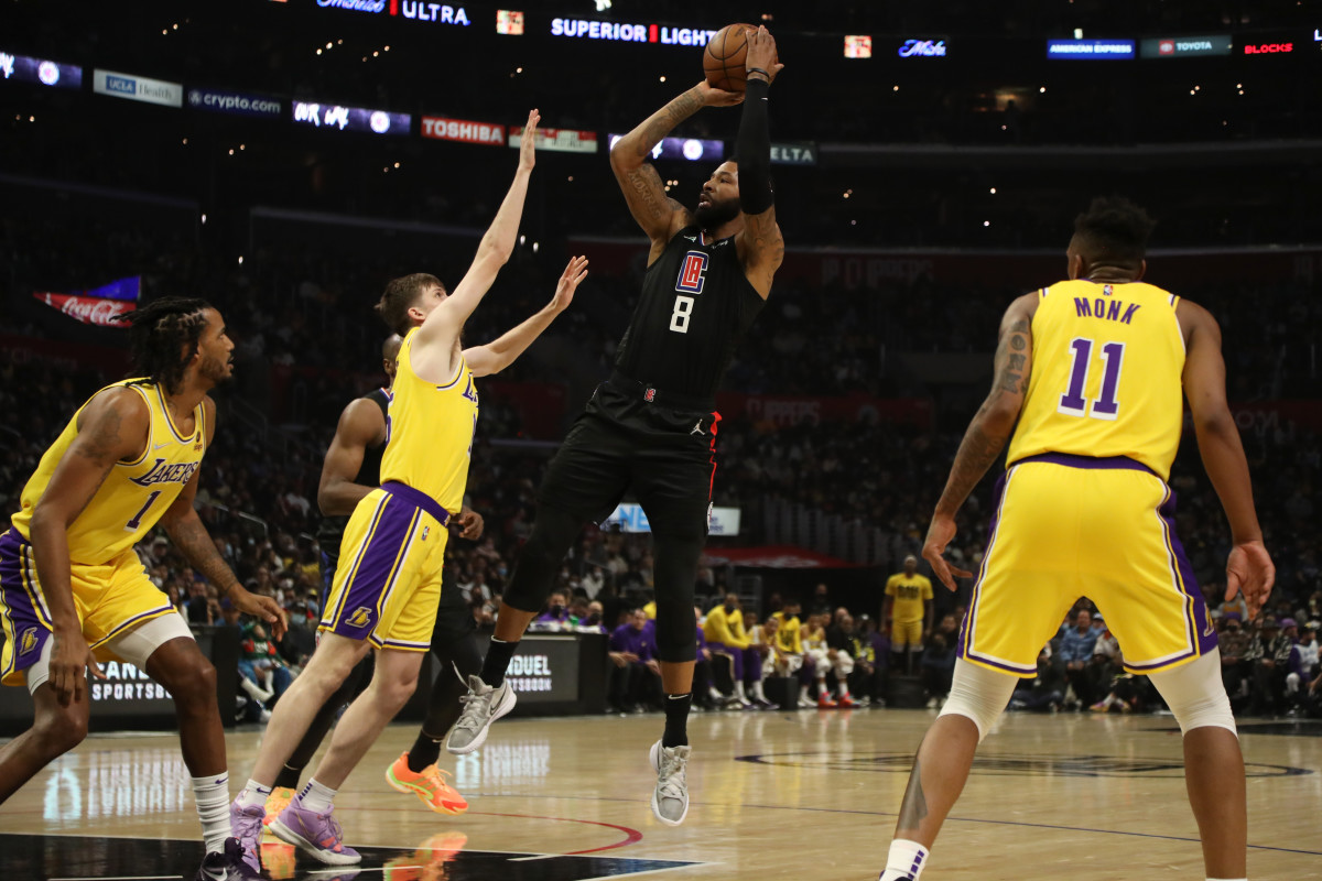 Clippers' Marcus Morris takes shot at Lakers, Sixers after beating them