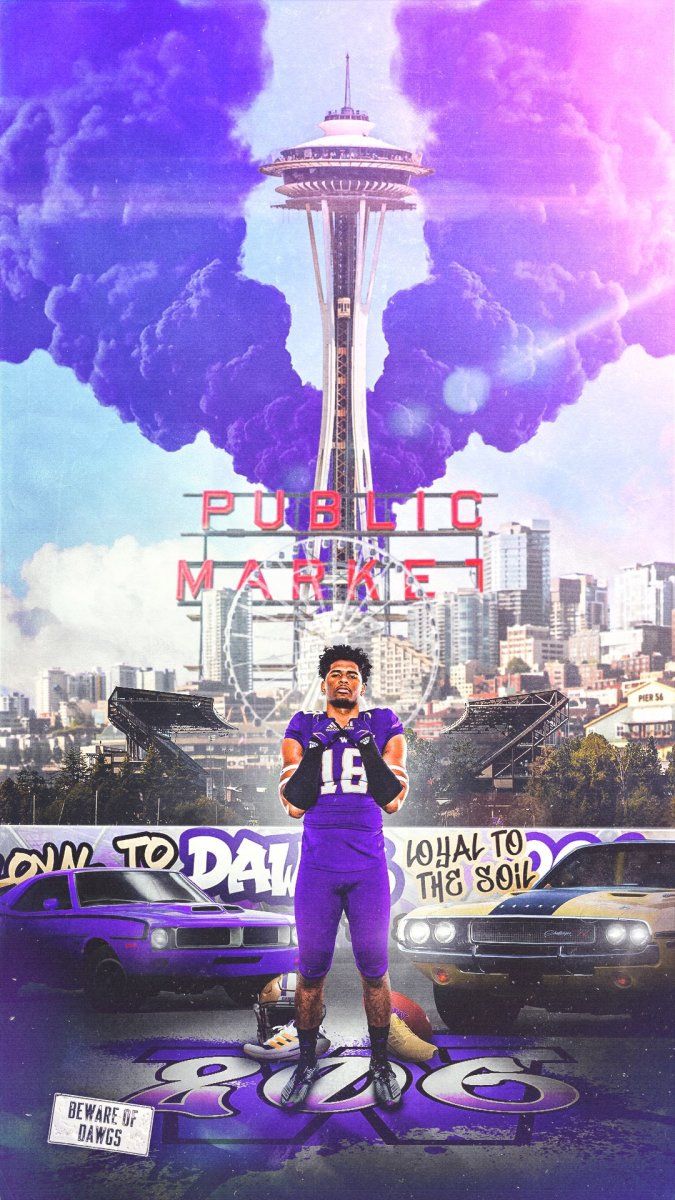 Jayden Wayne turns up in a UW promotional idea.
