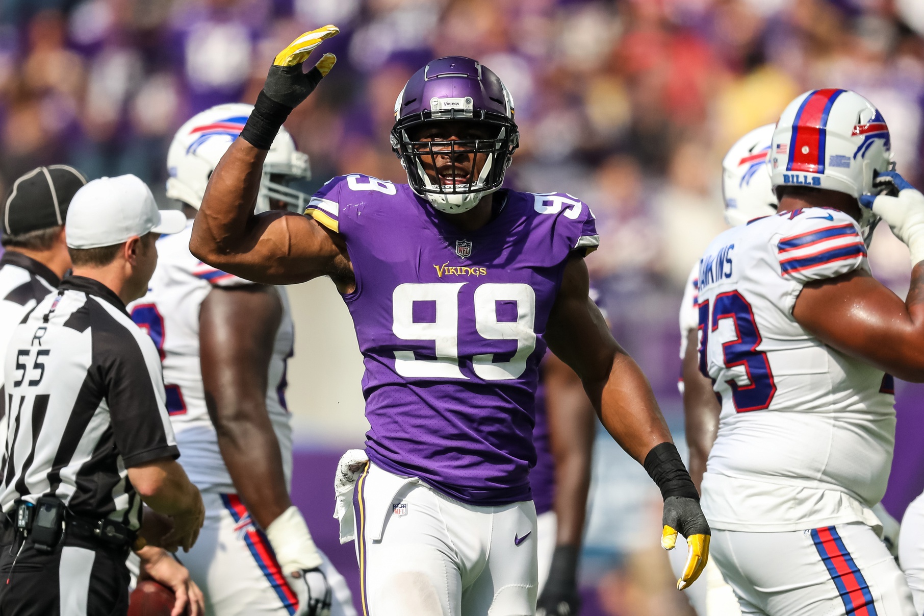 New York Jets should trade first round pick for Minnesota Vikings DE