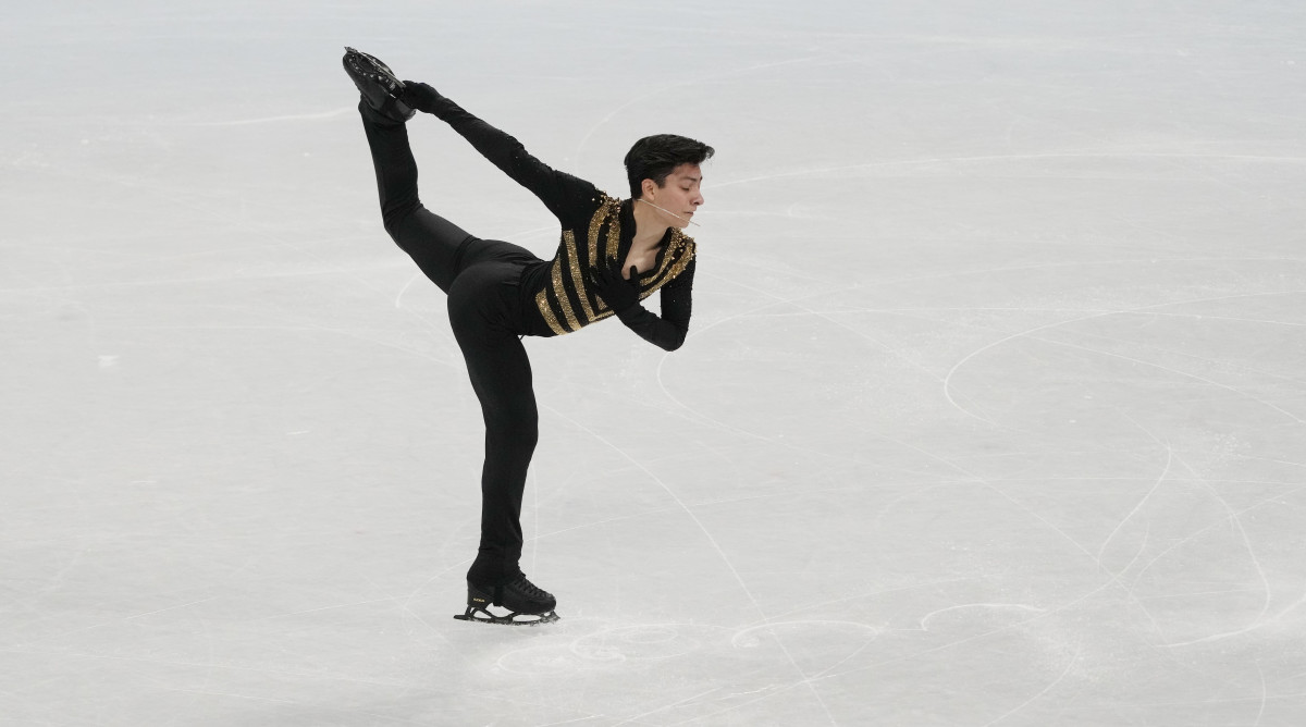Mexican figure skater Donovan Carrillo