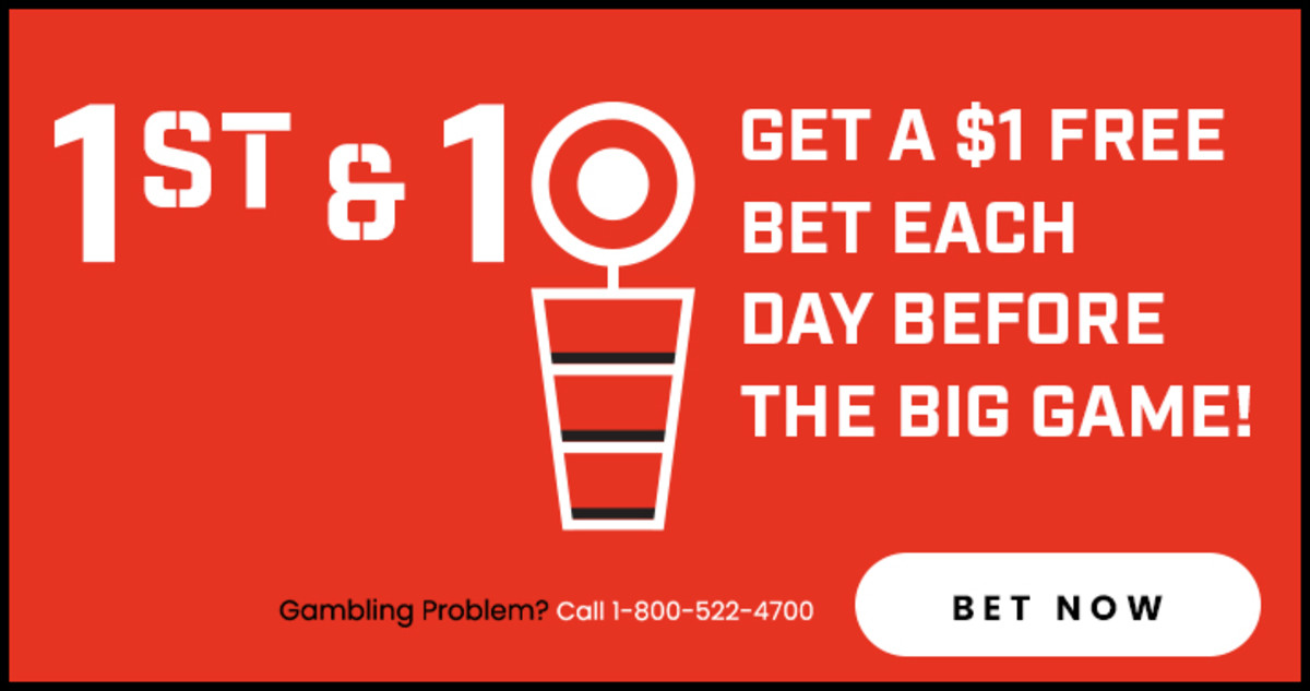 Get a free bet on SI Sportsbook everyday leading up to the Big Game