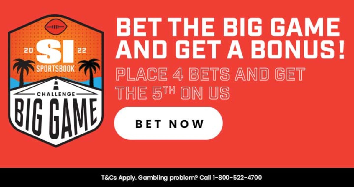 Place four, $10 wagers, get a 5th one free on SI Sportsbook