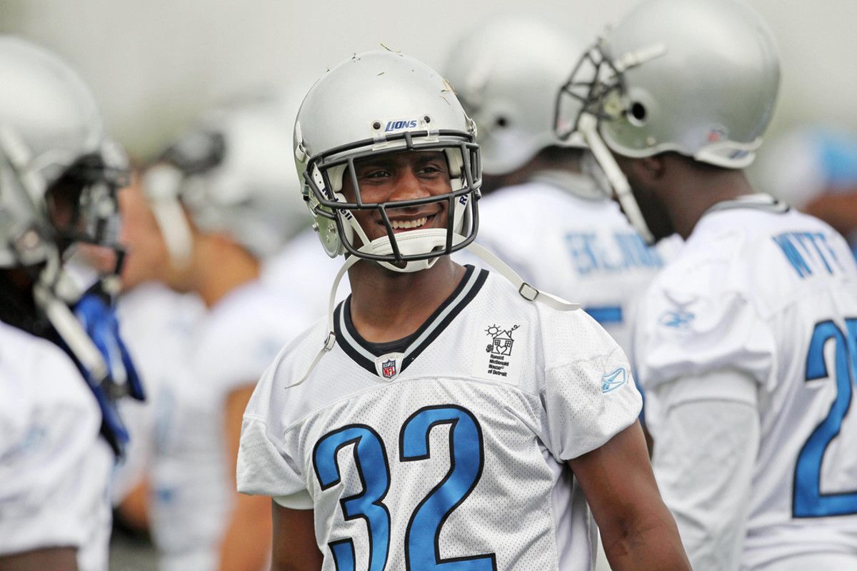 Detroit Lions defensive backs coach Dre Bly