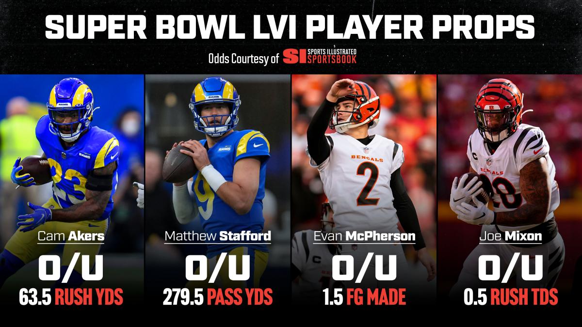 Bet Super Bowl LVI Player Props at SI Sportsbook