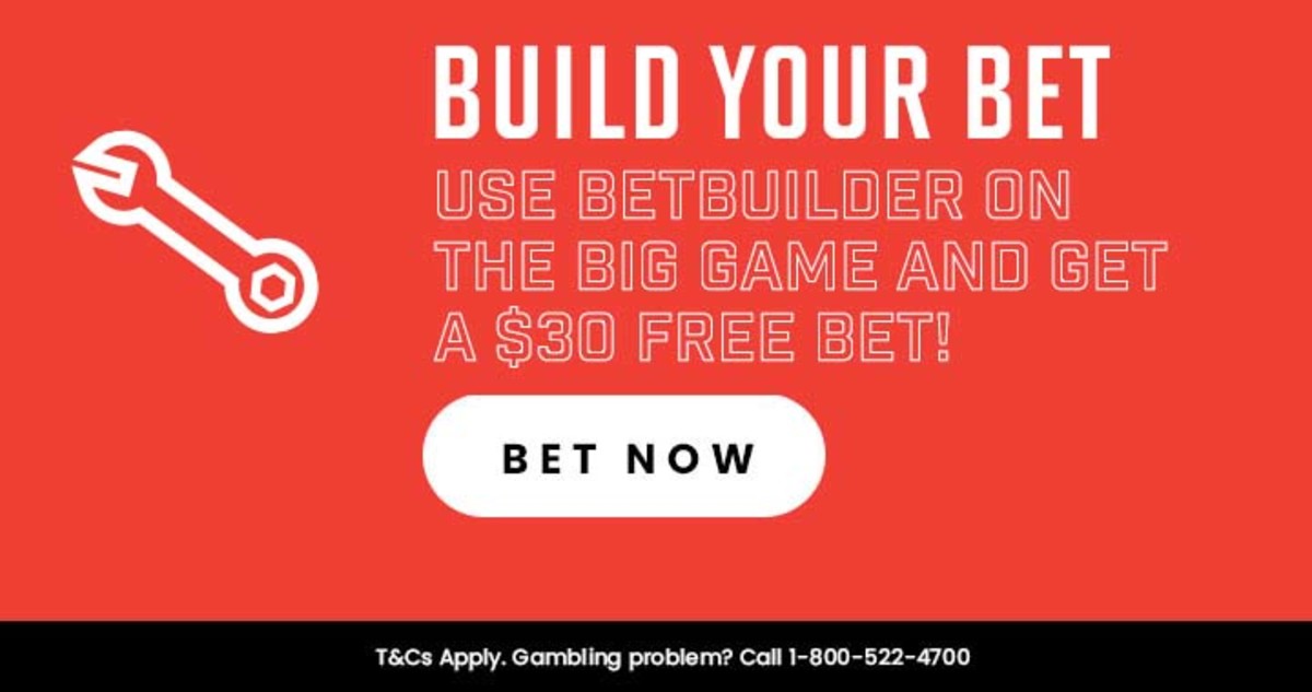 Get $30 in free bets when you wager $150 on the Big Game