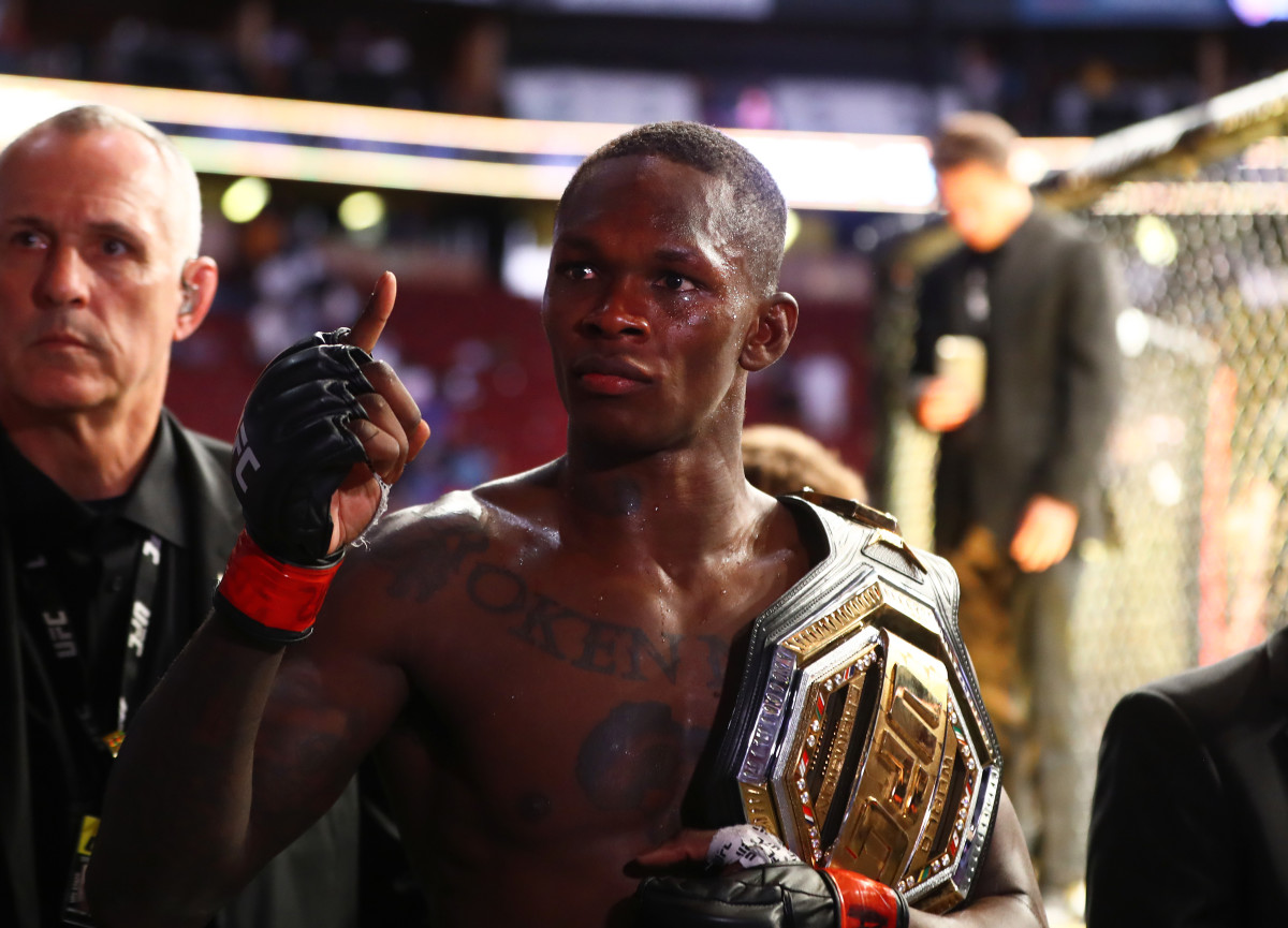 Israel Adesanya will defend his middleweight title against Robert Whittaker Saturday at UFC 271. 